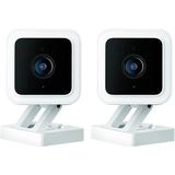 Wyze - Cam v3 with Color Night Vision, 1080p HD Indoor/Outdoor Security Camera, Alexa and Google Assistant, 2-Pack - White