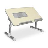 Adjustable Ergonomic Laptop Cooling Table with Fan