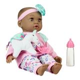 My Sweet Love African American Baby Doll Playset 4 Pieces Included