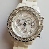 Michael Kors Accessories | Michael Kors Watch | Color: Silver/White | Size: Os