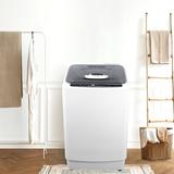 Frestec Portable Washing Machine, 1.38 Cu.Ft. Full-Automatic Small Washer, 2 In 1 Compact Laundry Washer, 8 Wash Cycles 3 Water Level Selections