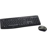 Verbatim Silent Wireless Mouse and Keyboard (Black) 99779