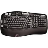 Logitech Wireless Keyboard: Black - Use w/ Windows XP, Vista, 7, 8 | Part #LOG920001996