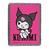 The Northwest Group Hello Kitty Kuromi 46'' x 60'' Woven Tapestry Throw Blanket