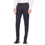 Classic Fit Flat Front Stretch Wool Suit Pants