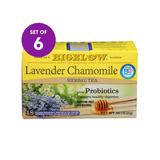 BIGELOW Tea Tea Leaves & Bags NA - Lavender Chamomile Tea - 6 Boxes of 18 Bags