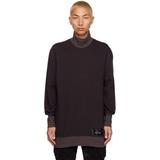 Brown Ripple Turtleneck