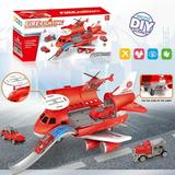 Cheer US Airplane Toy Toy Airplane for Boys Age 4-7 Toys for 2 3 4 5 6 7 Years Old Aeroplane Toys Transport Cargo Airplane Car Play Set for Kids Toys 3+ 4+ 5+ Year Gift for Toddlers