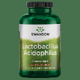 Swanson Lactobacillus Acidophilus - Probiotic Supplement Supporting Digestive Health with 1 Billion CFU Per Capsule - Promotes Bowel and GI Tract Health - (250 Capsules)