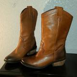 Jessica Simpson Shoes | Jessica Simpson Brown & Black Cowboy Boots | Color: Black/Brown | Size: 6b