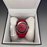 Gucci Accessories | Gucci Sync Quartz Red Dial Stainless Steel Unisex Watch | Color: Red | Size: Os