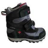 Columbia Shoes | Columbia Parkers Peak Velcro Boot Boys' Youth Black Boot 3 Wide Youth | Color: Black/Gray | Size: 3b