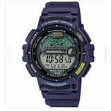 Casio Fishing Gear Men's Quartz Blue Resin Resin Band 47mm Watch