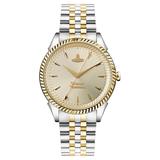 Vivienne Westwood Seymour Yellow Gold Plated Stainless Steel Quartz Ladies Watch