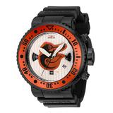 Invicta MLB Baltimore Orioles Men's Watch - 52mm Black (42368)
