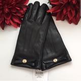 Coach Accessories | Nwt Coach Leather Gloves | Color: Black | Size: Os