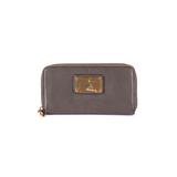 Marc by Marc Jacobs Leather Wallet: Gray Print Bags
