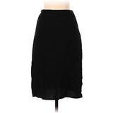 Sonia Rykiel Casual Midi Skirt Long: Black Solid Bottoms - Women's Size 4