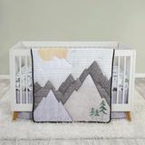 Trend Lab 100% Cotton Mountain Baby 3 Piece Crib Bedding Set