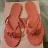 Kate Spade Shoes | Kate Spade New York Women's Jessa Flip Flops Sz 10 | Color: Pink | Size: 10