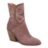 Lucky Brand Women's Casual boots FLINT - Flint Studded Lakelon Suede Cowboy Boot - Women