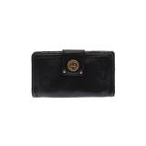Marc by Marc Jacobs Leather Wallet: Pebbled Black Solid Bags