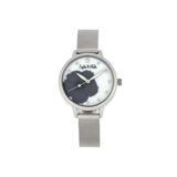 Sophie And Freda Raleigh Mother-Of-Pearl Bracelet Watch w/Swarovski Crystals Grey One Size SAFSF5701