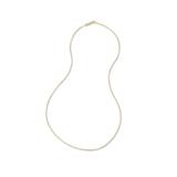hildie & jo18in Chain Necklace with Bead Clasp - Gold