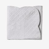 Lily Pinsonic Damask Throw by BrylaneHome in Khaki