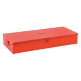 PROTO J5896R 35-3/8"W Steel, Safety Red Socket Storage Box, Powder Coated,