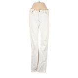Citizens of Humanity Jeans - Low Rise: White Bottoms - Women's Size 27 - White Wash