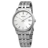 Seiko Essential Quartz Silver Dial Men s Watch SUR397