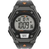 Timex Men s Ironman Classic 43mm Watch - Black Strap with Orange Accents