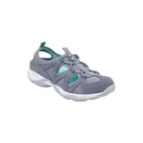 Easy Spirit Women's Earthen Round Toe Casual Walking Shoes, Green, 9.5M