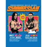Fathead Bret ''Hit Man'' Hart vs. British Bulldog SummerSlam 1992 Removable Poster Decal
