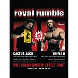 Fathead Cactus Jack vs. Triple H 2000 Royal Rumble Removable Poster Decal