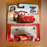 Disney Toys | Disney Pixar Cars 2022 Road Trip Lightning Mcqueen Metal Die Cast Collectible | Color: Red/Yellow | Size: Osb