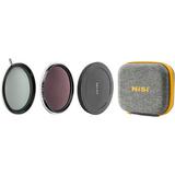 NiSi 82mm Swift True Color VND Kit (1-5-Stop VND & 4-Stop ND) NIR-TCVNDSWIFT-KIT0.3-2.7-82