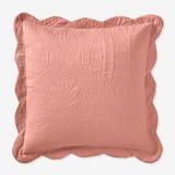 Lily Pinsonic Damask Euro Sham by BrylaneHome in Light Coral