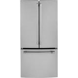 advisa GE 18.6 Cu. Ft. French Door Counter-Depth Refrigerator - Stainless Steel, Size 69.875 H x 32.75 W x 31.0 D in | Wayfair CWE19SP2NS1