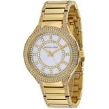 Michael Kors Accessories | Michael Kors Womens Gold Tone Quartz Pearl Diamond Kerry Watch Mk3312 | Color: Gold | Size: Os