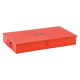 PROTO J5697R 26-3/4"W Steel, Safety Red Socket Storage Box, Powder Coated,