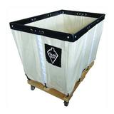 TOUGH GUY 33W339 Basket Truck,12 Bu. Cap.,White,36 In. L