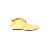 Pikolinos Ankle Boots: Yellow Solid Shoes - Women's Size 40 - Almond Toe