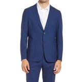 Nolvay Trim Fit Pinstripe Wool Suit