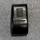 Gucci Accessories | Gucci Black Dial Black Leather Strap Womens Watch 7800l | Color: Black | Size: Os