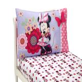 Disney Minnie Mouse 2 Piece Toddler Bedding Set Polyester in Pink | Wayfair 2698396