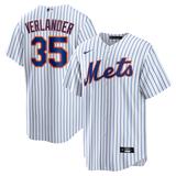 "Youth Nike Justin Verlander White New York Mets Home Replica Player Jersey"
