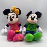 Disney Toys | Disney Animal Kingdom Mickey & Minnie Mouse 11 Dino Institute Plush Toys 11 | Color: Green/Pink | Size: Osbb