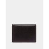 Comme Des Garçons Wallet - Grained-leather Bi-fold Wallet - Mens - Black